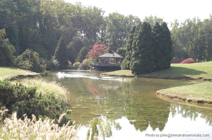 2004-10-01__DSC_0854.JPG - The view across the pond toward the gardnes.