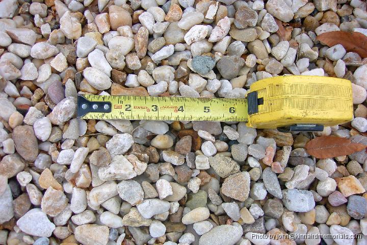 PDRM3138.JPG - Showing the size of the original gravel.
