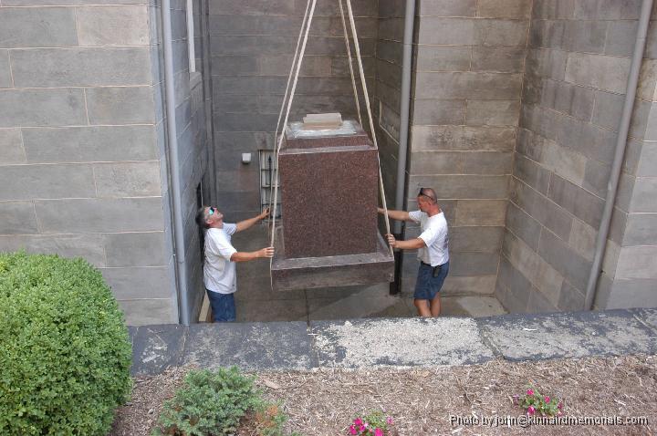 2004-07-20__DSC_9294.JPG - It was stored in a recess in the rectory below ground level.