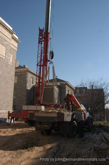 2006-02-28_DSC_0146.JPG - Once again the base is loaded on the truck for the short move to the work site.